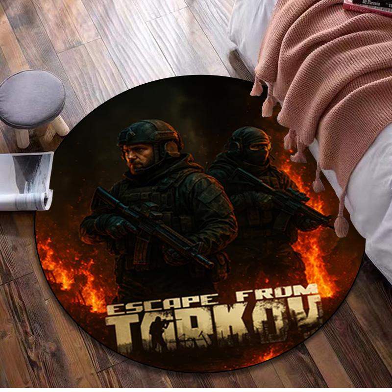 1Pc Escape from Tarkov Circular Print Rug - home decoration Carpet For Living Room Bedroom Flooring Computer Chair Area Rug 80x80cm( 31x31in)
1Pc Escape from Tarkov Circular Print Rug - home decoration Carpet For Living Room Bedroom Flooring Computer Chair Area Rug 80x80cm( 31x31in)
