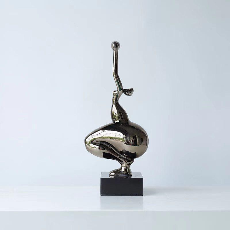 Miniature Resin Sculptures Yoga Girl Statue Figurines Modern Abstract Art Sculpture for Room Bedroom Decoration Accessories чорний
Miniature Resin Sculptures Yoga Girl Statue Figurines Modern Abstract Art Sculpture for Room Bedroom Decoration Accessories чорний