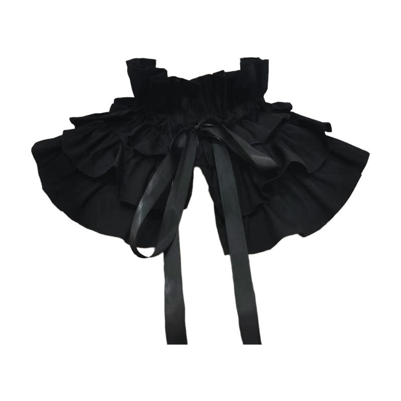 Элегантный съемный кружевной воротник в французском стиле с многослойной оборкой для женского повседневного наряда и особых случаев чёрный
Элегантный съемный кружевной воротник в французском стиле с многослойной оборкой для женского повседневного наряда и особых случаев чёрный