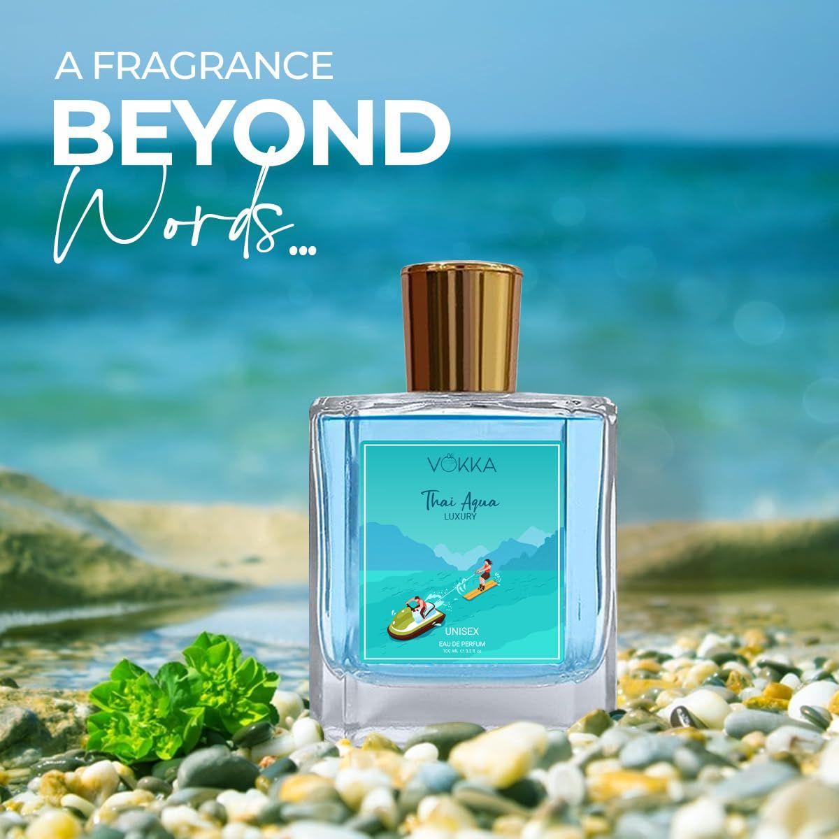 VOKKA Thai Aqua 100 мл | Унисекс-парфюм класса люкс с длительным сроком действия для мужчин и женщин | Парфюмированная вода для подарка | Заметки: Аква Сандал Пачули 100ML
VOKKA Thai Aqua 100 мл | Унисекс-парфюм класса люкс с длительным сроком действия для мужчин и женщин | Парфюмированная вода для подарка | Заметки: Аква Сандал Пачули 100ML