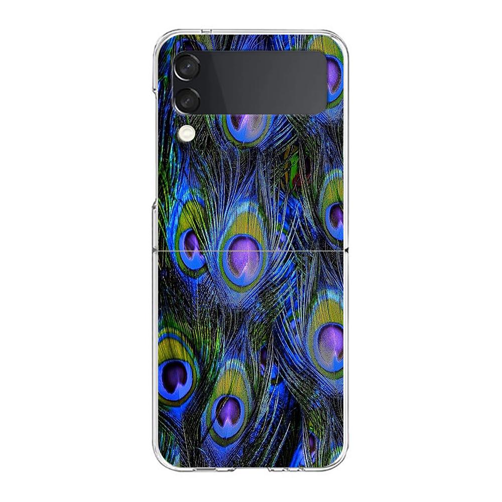 Peacock Feathers Hard PC Phone Case For Samsung Galaxy Z Flip 5 4 3 Transparent Cover For Galaxy Z Flip 6 Foldable Shockproof Z Flip 5
Peacock Feathers Hard PC Phone Case For Samsung Galaxy Z Flip 5 4 3 Transparent Cover For Galaxy Z Flip 6 Foldable Shockproof Z Flip 5
