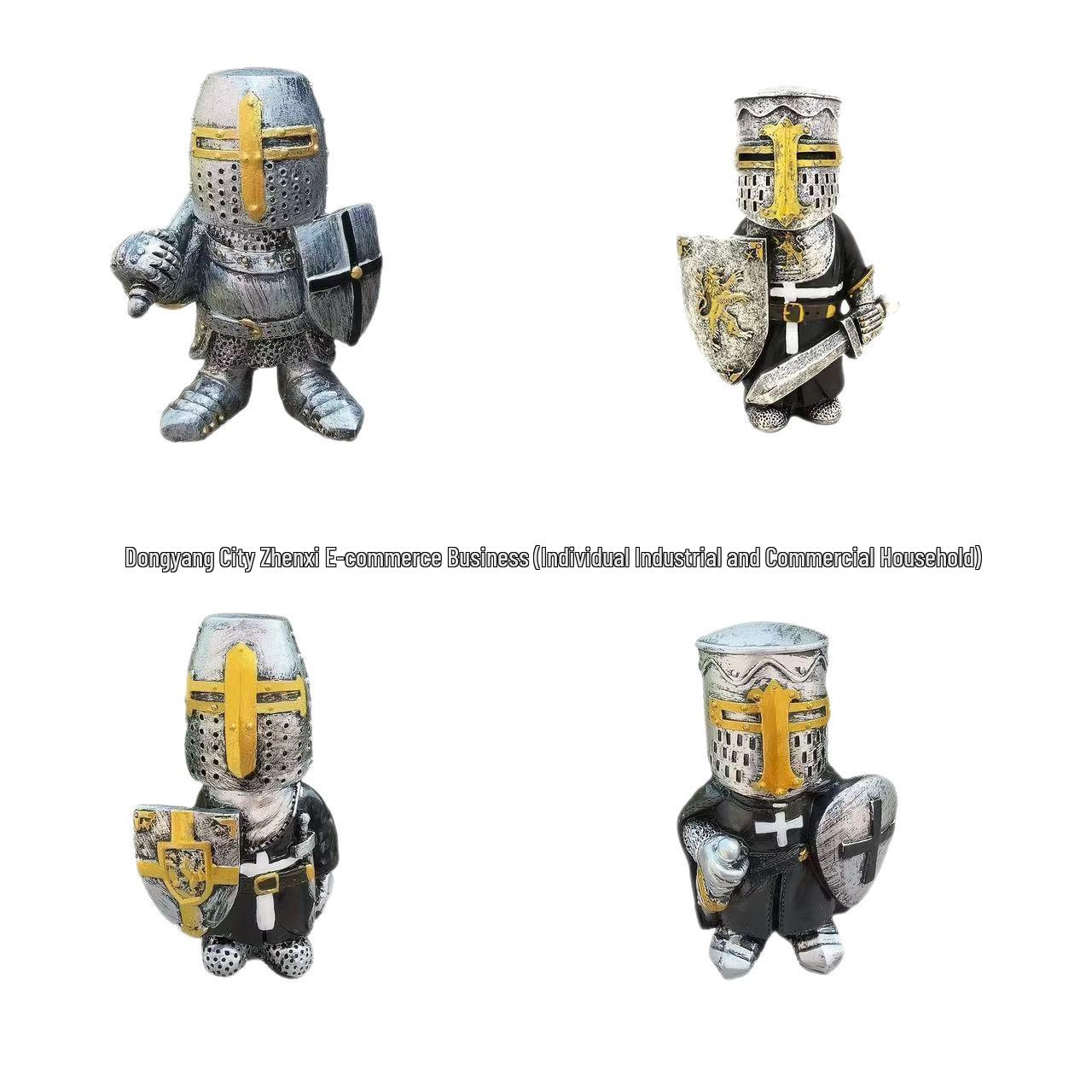 American Creative Dwarf Guard Knight Ornament for Living Room or Garden Four knights
American Creative Dwarf Guard Knight Ornament for Living Room or Garden Four knights