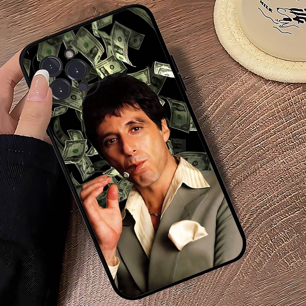 Classic Tonny Montanas Scarface For Iphone 11 12 13 14 15 16 17 Pro Max Mini Plus Black Cover Phone Case iPhone 17
Classic Tonny Montanas Scarface For Iphone 11 12 13 14 15 16 17 Pro Max Mini Plus Black Cover Phone Case iPhone 17