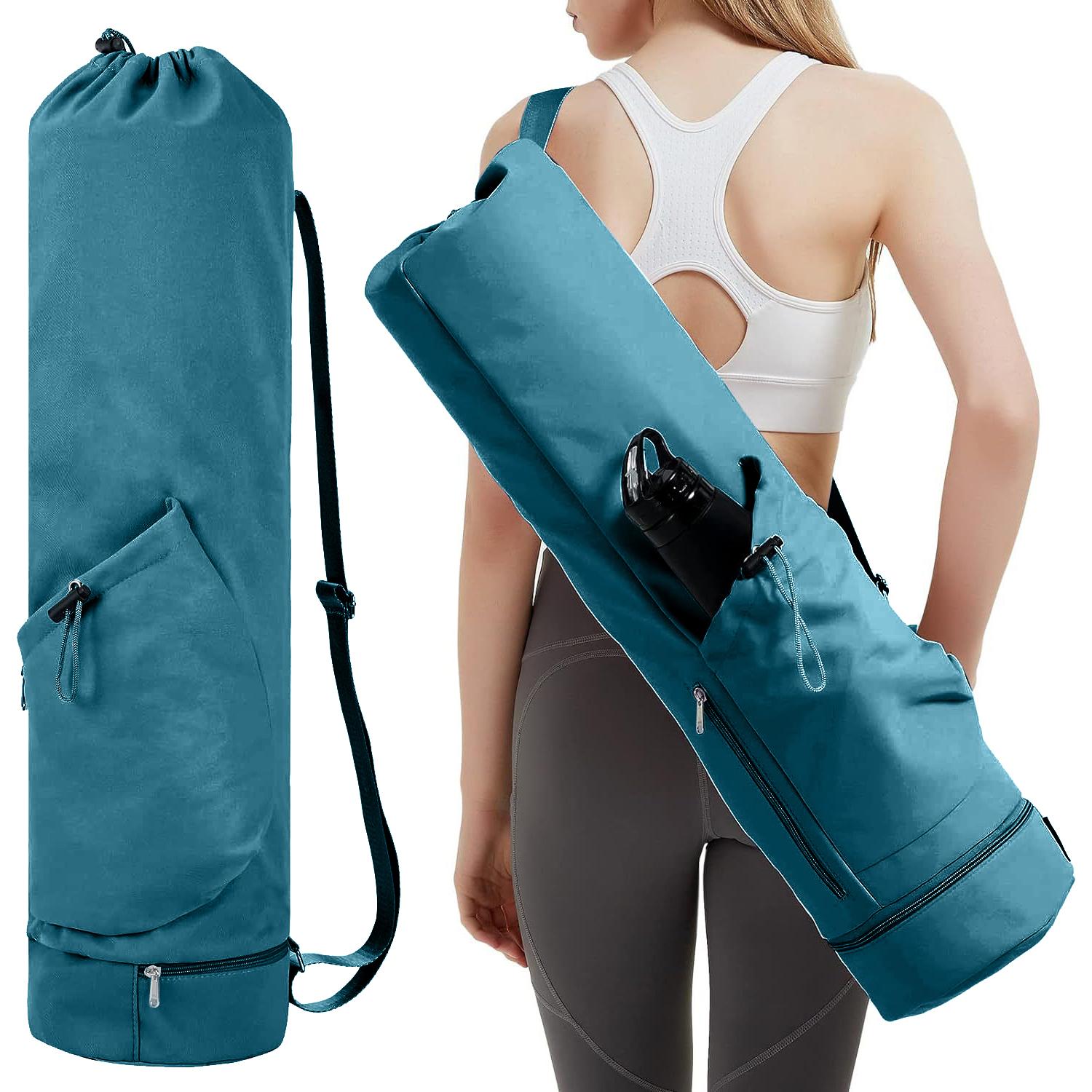 30L Large Capacity Portable Yoga Mat Storage Bag with Bottle Pocket and Wet Compartment D
30L Large Capacity Portable Yoga Mat Storage Bag with Bottle Pocket and Wet Compartment D