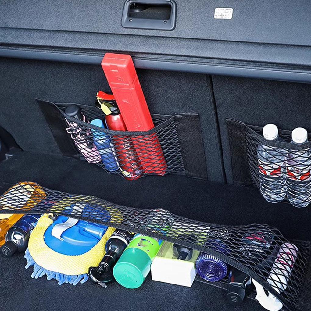 2set Car Storage Net With Processed Edging For Durability High Elasticity Mesh Outside Storage Bag
2set Car Storage Net With Processed Edging For Durability High Elasticity Mesh Outside Storage Bag