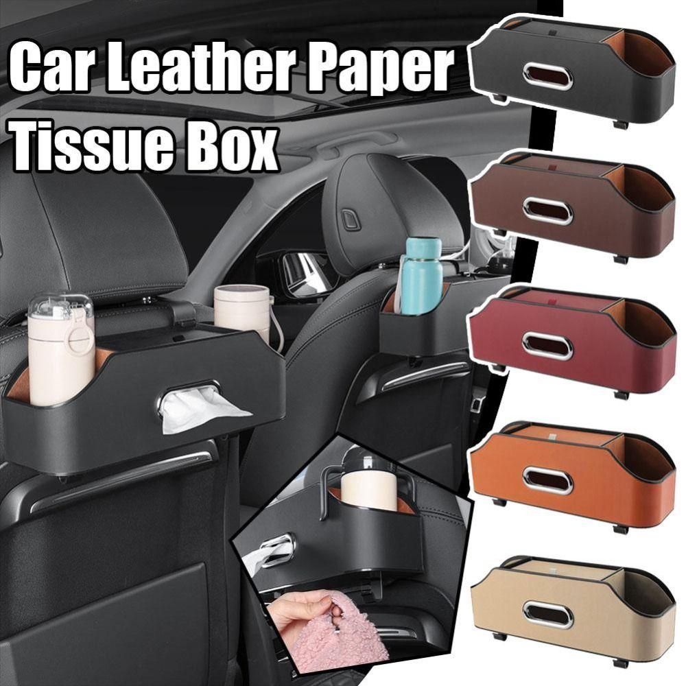 Leather Car Seat Back Storage Box Storage Car Backseat Tissue Storage Box Drinks Bottle Box
Leather Car Seat Back Storage Box Storage Car Backseat Tissue Storage Box Drinks Bottle Box