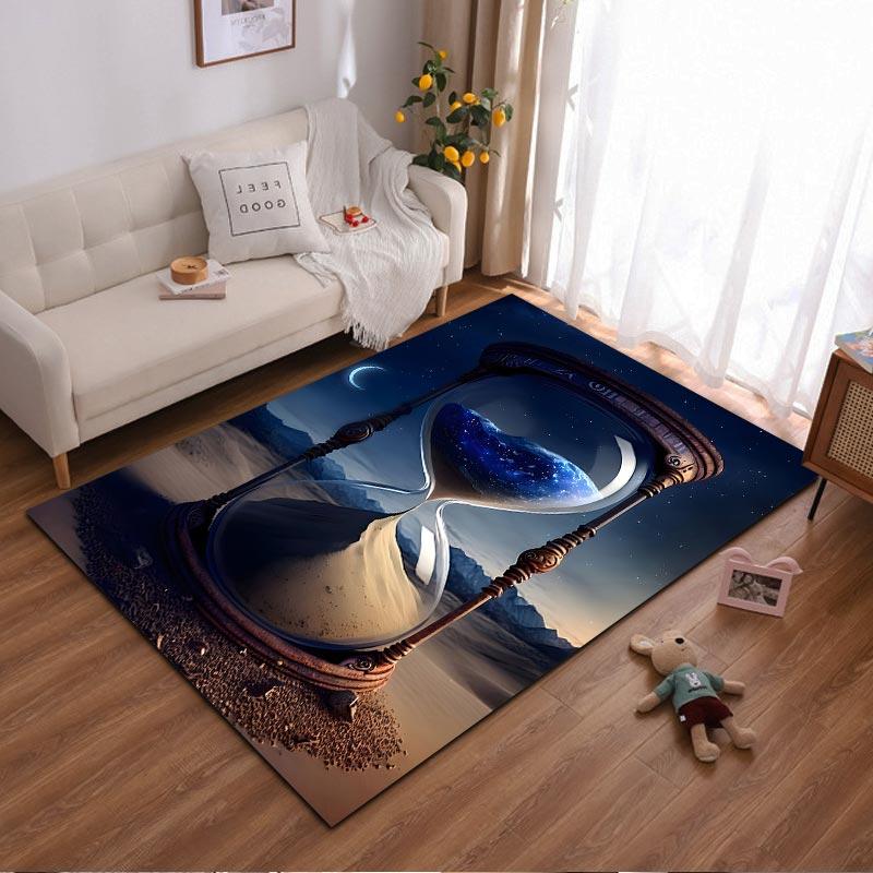 Galaxy Hourglass Sand Timer Art Carpet, Starry Landscape Design Suitable for use as an anti-slip for living room bedroom sofas 40x60cm( 15x23in )
Galaxy Hourglass Sand Timer Art Carpet, Starry Landscape Design Suitable for use as an anti-slip for living room bedroom sofas 40x60cm( 15x23in )
