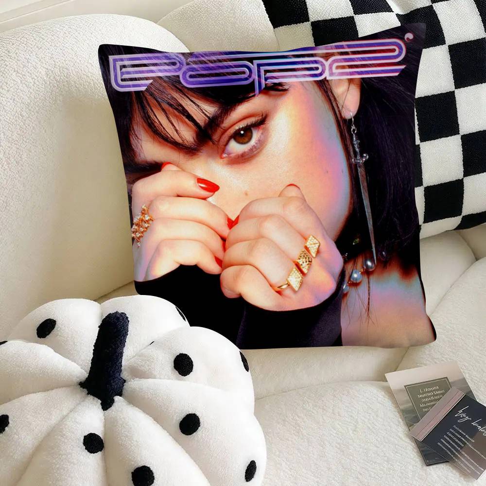 Singer Charli Xcx Pillow Case Fashion Square Pillowcase Bedroom Sofa Room Ins Decoration Leisure 40x40cm16x16in
Singer Charli Xcx Pillow Case Fashion Square Pillowcase Bedroom Sofa Room Ins Decoration Leisure 40x40cm16x16in
