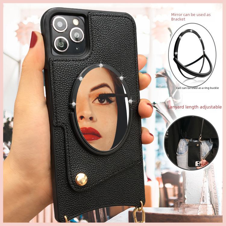 Swallowtail Crossbody Lanyard iPhone 15 Pro Leather Card Case - Anti-Fall Design iPhone 13 Pro
Swallowtail Crossbody Lanyard iPhone 15 Pro Leather Card Case - Anti-Fall Design iPhone 13 Pro