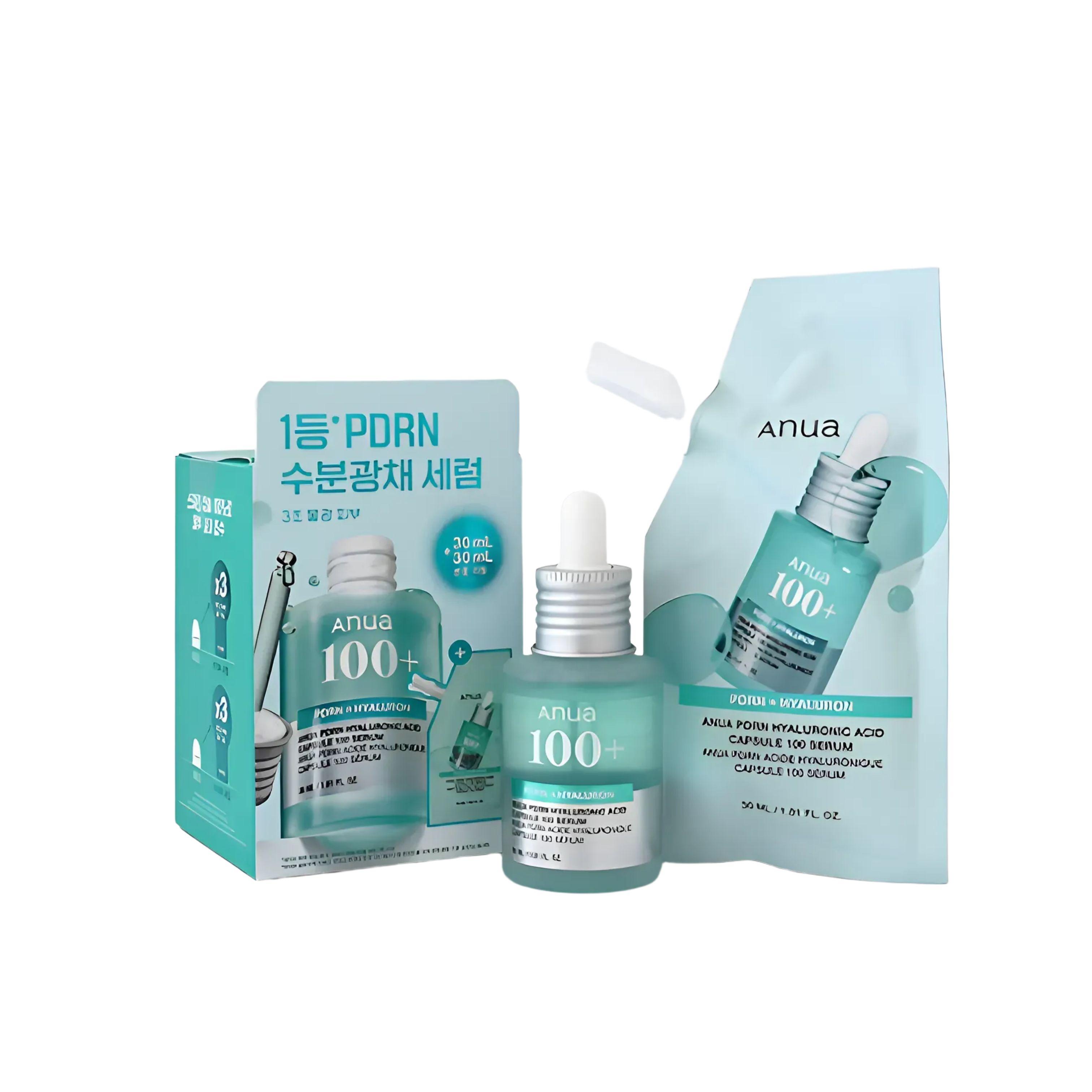 Anua PDRN Hyaluronic Acid Capsule 100 Serum Special Set (30ml + 30ml Refill)
Anua PDRN Hyaluronic Acid Capsule 100 Serum Special Set (30ml + 30ml Refill)