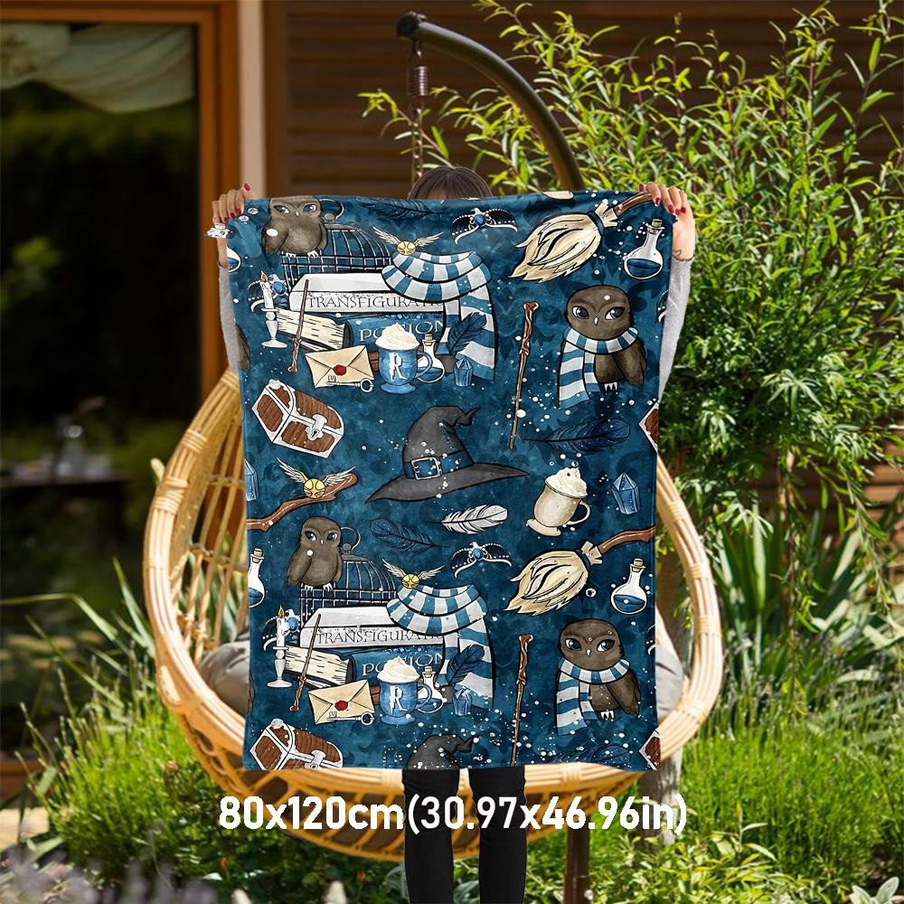 1pc Hogwarts magic owl Outdoor Flannel Throw Blanket All Season Soft Warmth,Home Decor 1031120 80x120cm
1pc Hogwarts magic owl Outdoor Flannel Throw Blanket All Season Soft Warmth,Home Decor 1031120 80x120cm