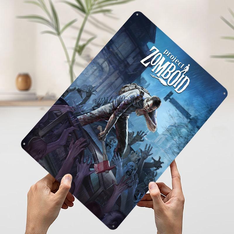 Project Zomboid Zombie Apocalypse Survival Tin Plaque Poster Customized Wall Art Retro Vintage Metal Signs for Man Cave Decor 7.9x11.8In(20x30cm)
Project Zomboid Zombie Apocalypse Survival Tin Plaque Poster Customized Wall Art Retro Vintage Metal Signs for Man Cave Decor 7.9x11.8In(20x30cm)