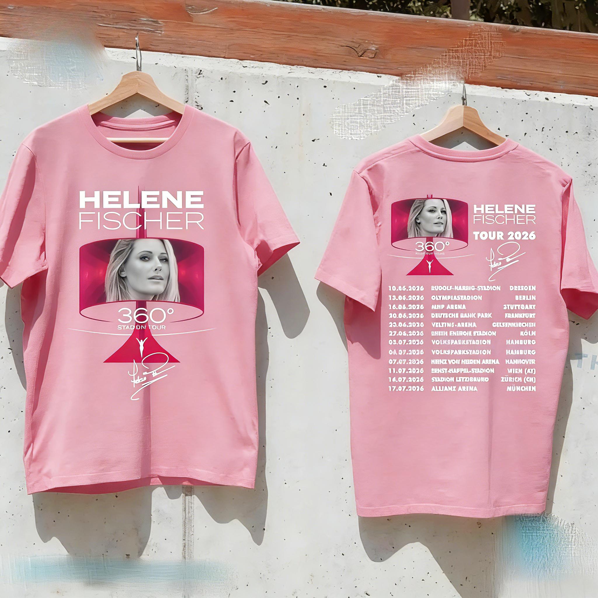 Helene Fischer 360° Stadium Tour 2026 Tshirt Fans Gift for The Band Colorful Streetwear Style of Music Y2k Ins S
Helene Fischer 360° Stadium Tour 2026 Tshirt Fans Gift for The Band Colorful Streetwear Style of Music Y2k Ins S