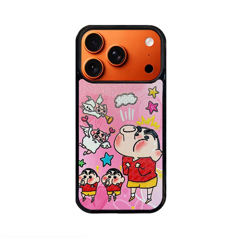Crayon Shin-chan Cartoon Embossed iPhone 14/13 Case - Compatible with Apple 17/16/15 PROMAX, Anti-fall Design iPhone 17
Crayon Shin-chan Cartoon Embossed iPhone 14/13 Case - Compatible with Apple 17/16/15 PROMAX, Anti-fall Design iPhone 17