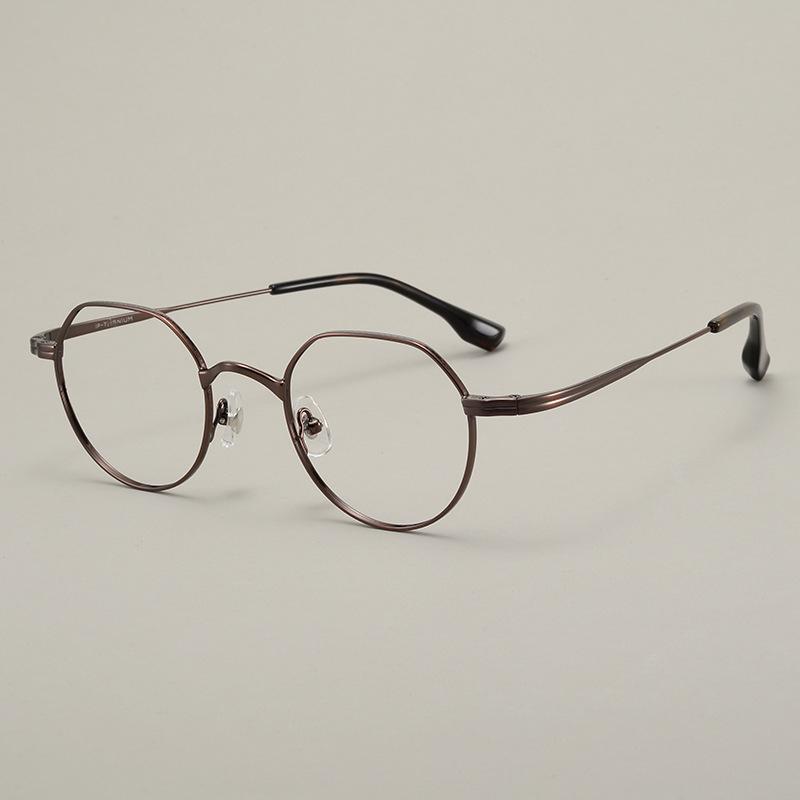 Japanese Style Retro Polygon Pure Titanium Frame Small Round Wide Edge Design Eyeglasses Man Woman Ultra-Light Glasses Demo Lens кавовий
Japanese Style Retro Polygon Pure Titanium Frame Small Round Wide Edge Design Eyeglasses Man Woman Ultra-Light Glasses Demo Lens кавовий