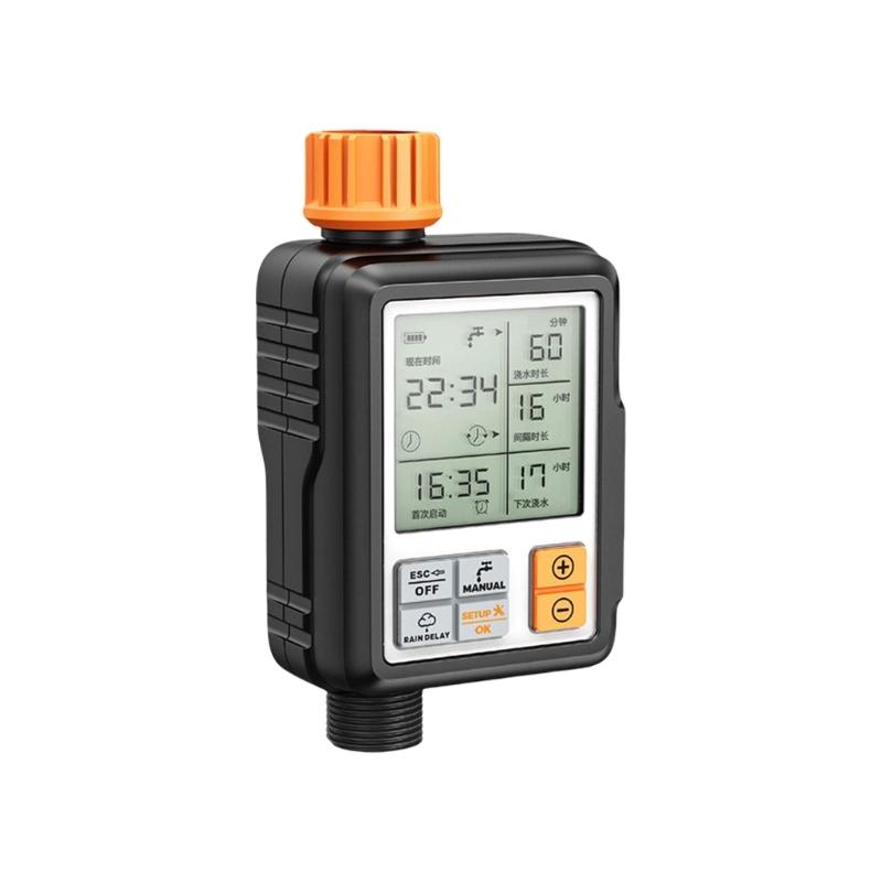 Programmable Home Garden Water Timer Adjustable Cycle 15 Days Interval Rain Sensors Battery Operated Irrigation Device 1
Programmable Home Garden Water Timer Adjustable Cycle 15 Days Interval Rain Sensors Battery Operated Irrigation Device 1