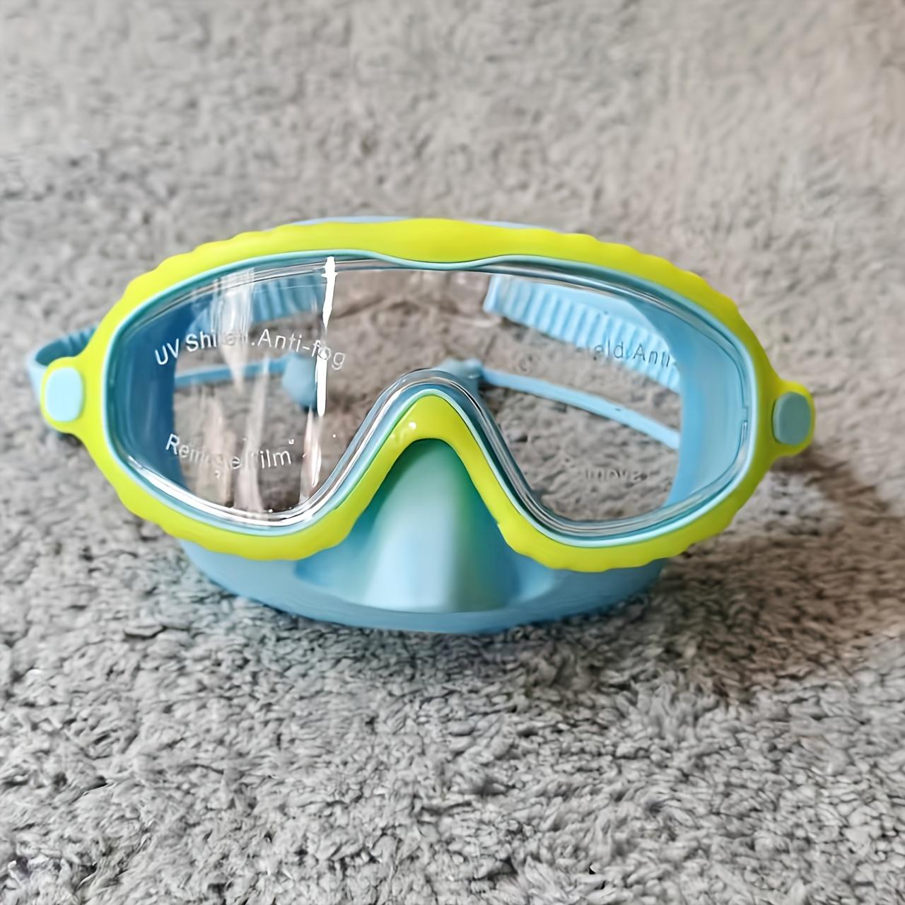 1Pc Children S Professional Swimming Goggles, Anti-Choking, Adjustable Tightness, Silicone For A Better Fit, High-Definition Anti-Fog, Lightweight 1pc cool blue color
1Pc Children S Professional Swimming Goggles, Anti-Choking, Adjustable Tightness, Silicone For A Better Fit, High-Definition Anti-Fog, Lightweight 1pc cool blue color