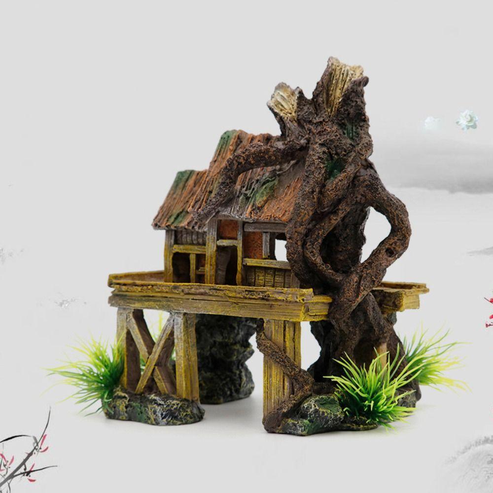 Artificial Aquarium Rockery Creative Decoration Landscaping Small House Model Micro Landscape Style 1
Artificial Aquarium Rockery Creative Decoration Landscaping Small House Model Micro Landscape Style 1