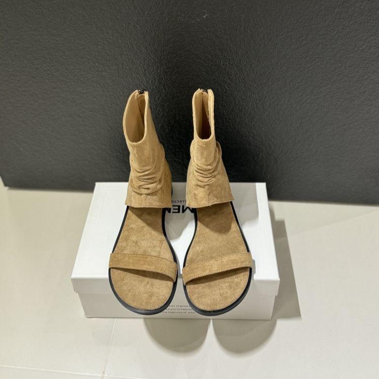 ins ветер корейская версия с открытым носком крутые ботинки 2025 лето низкий каблук сандалии на одном ремешке высокий верх модная римская обувь молодежные одинарные ботинки 40
ins ветер корейская версия с открытым носком крутые ботинки 2025 лето низкий каблук сандалии на одном ремешке высокий верх модная римская обувь молодежные одинарные ботинки 40