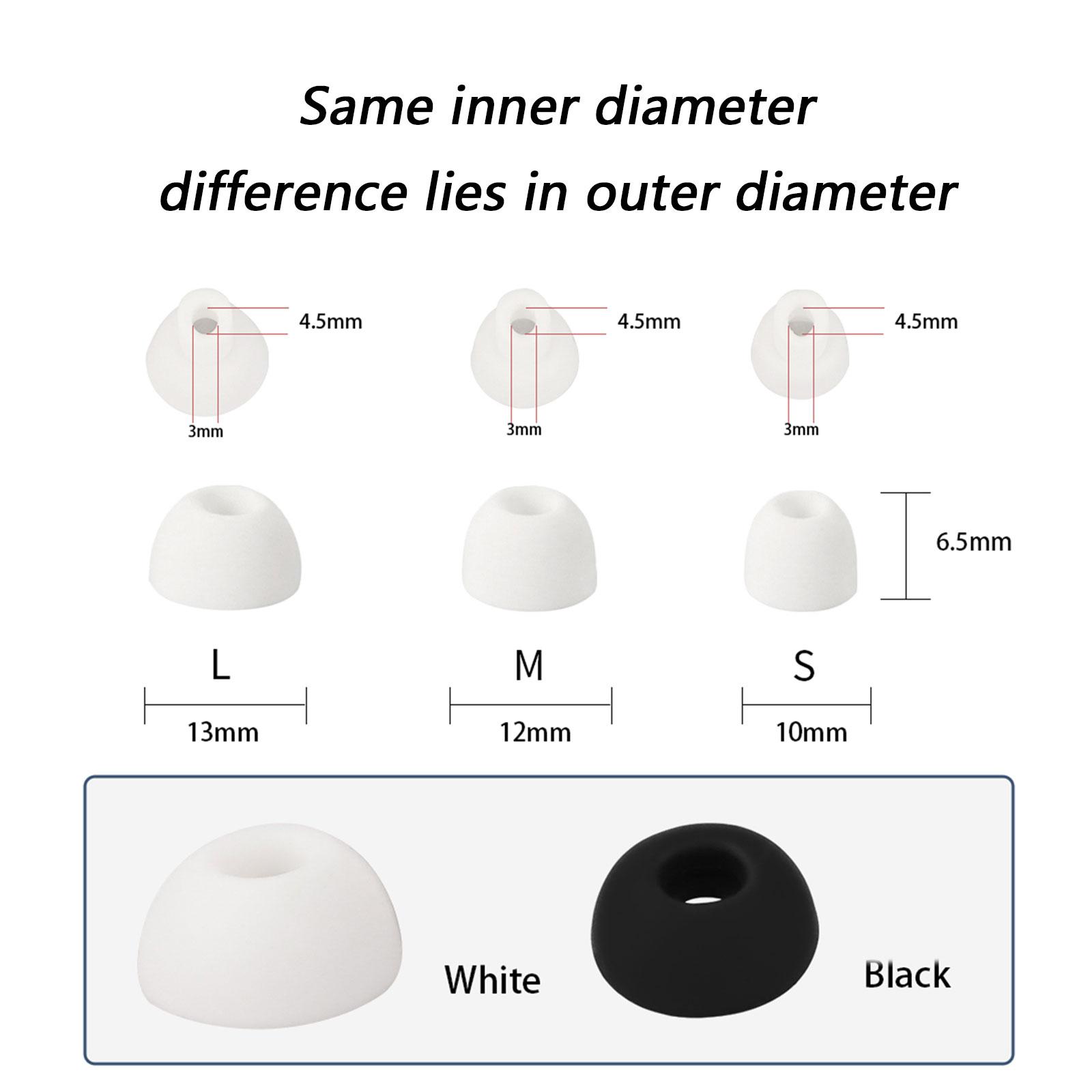 Soft Protective Ear Tip Plug Cushion In Ear Comfortable Earbud Cover Enhances Hygiene Durability Suitable for Buds T200 чорний
Soft Protective Ear Tip Plug Cushion In Ear Comfortable Earbud Cover Enhances Hygiene Durability Suitable for Buds T200 чорний