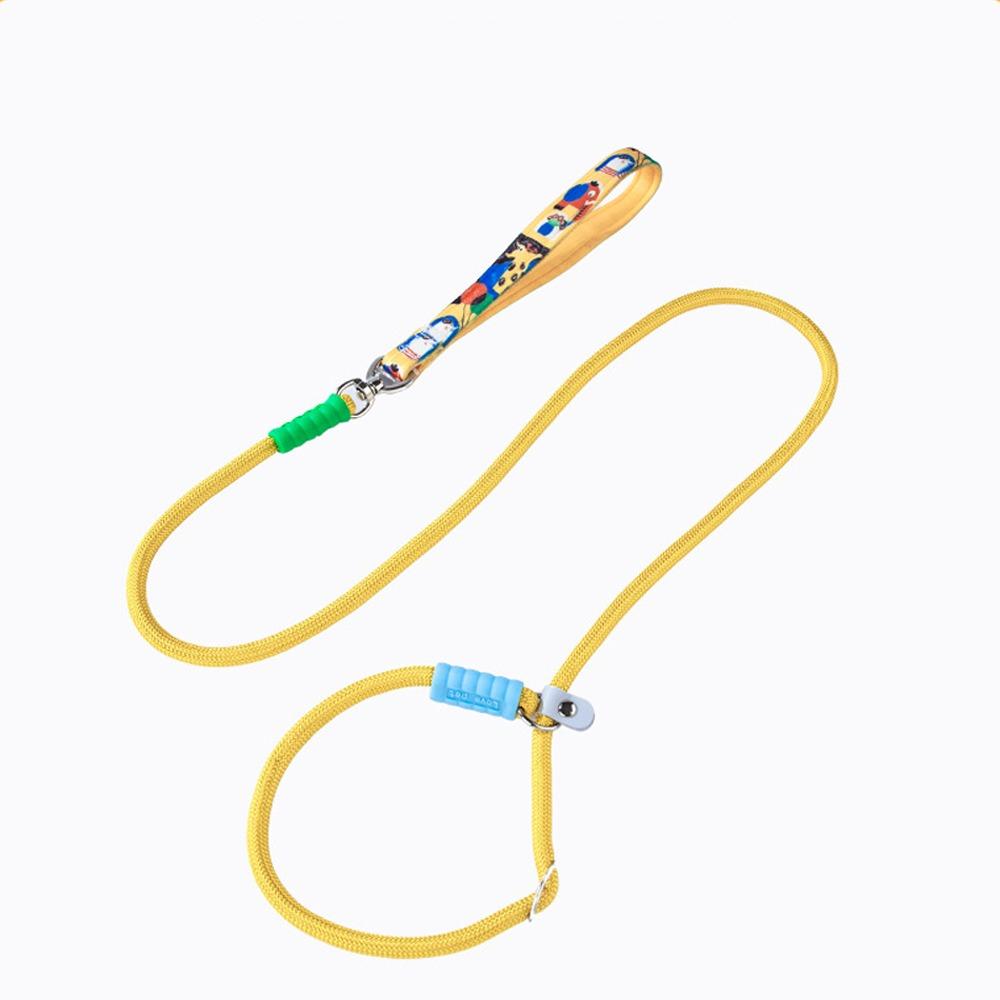 Nylon Rope Dog Walking Leash Dopamine Dog Collar Fashionable Slip Lead Pet Walking 150cm
Nylon Rope Dog Walking Leash Dopamine Dog Collar Fashionable Slip Lead Pet Walking 150cm