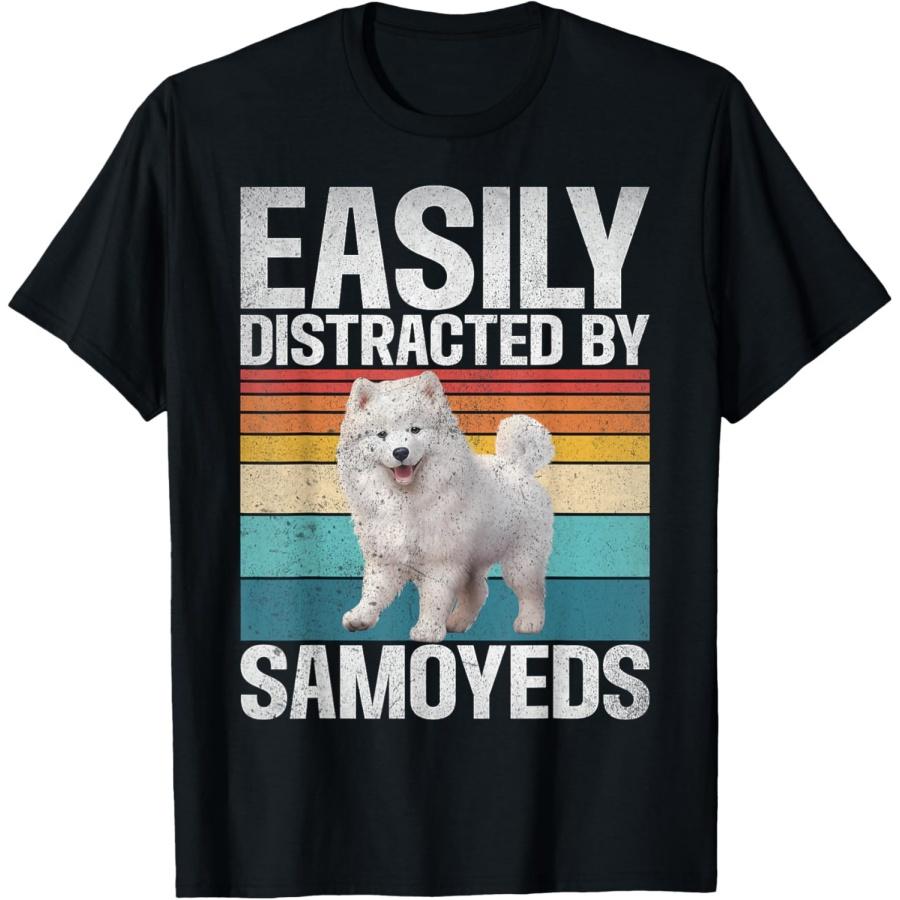 Easily distracted by Samoyeds T-Shirt XXXXXL чорний
Easily distracted by Samoyeds T-Shirt XXXXXL чорний