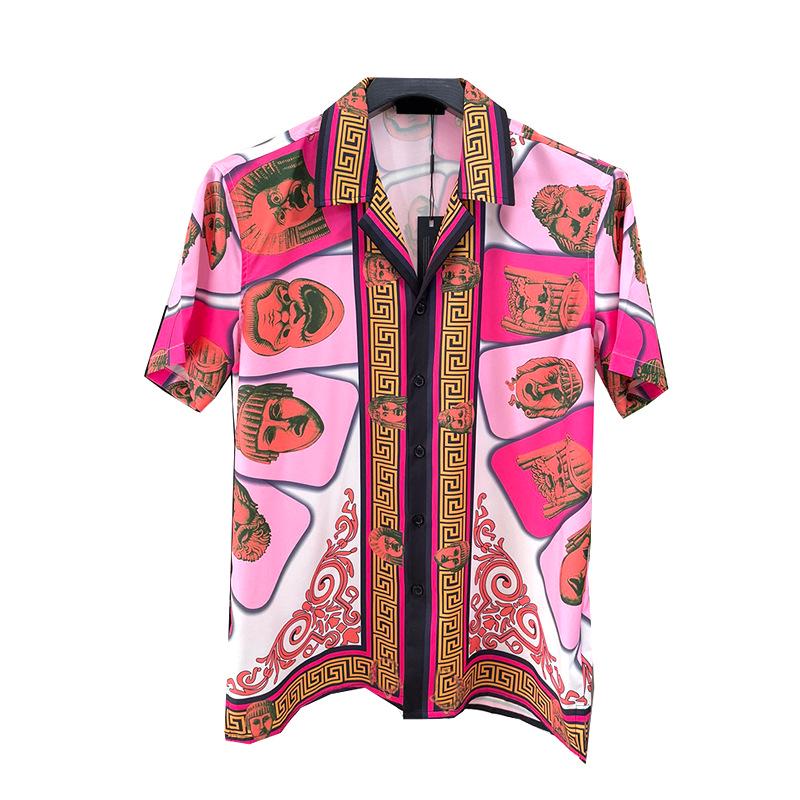 2023 Spring Men s Digital Print Short-Sleeve Shirt - Trendy European & American Style XL маджента
2023 Spring Men s Digital Print Short-Sleeve Shirt - Trendy European & American Style XL маджента