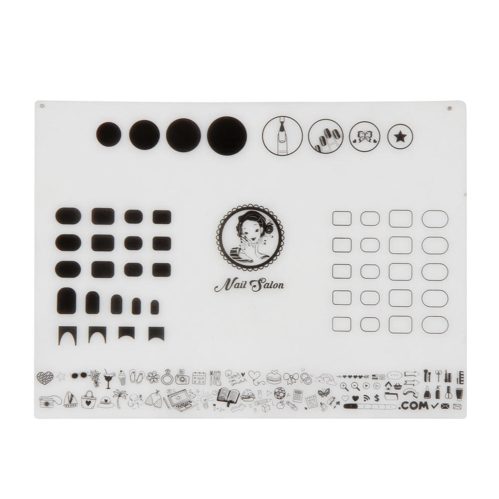 Силиконовая штамповочная пластина WorkSpace, моющийся коврик, инструменты для переноса стола для ногтей
Силиконовая штамповочная пластина WorkSpace, моющийся коврик, инструменты для переноса стола для ногтей