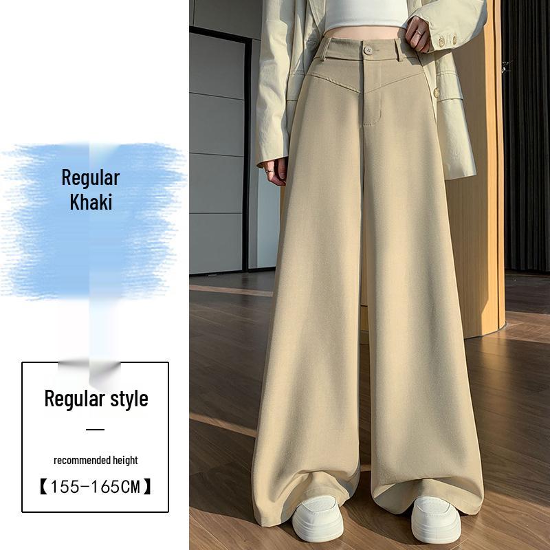 Women s Spring 2026 High-Waisted Wide-Leg Trousers with Belt - Casual, Fashionable, Floor-Length M
Women s Spring 2026 High-Waisted Wide-Leg Trousers with Belt - Casual, Fashionable, Floor-Length M