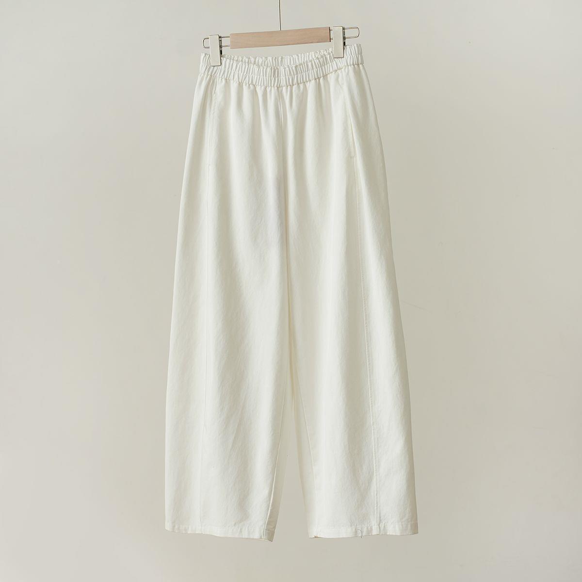 Women s High-Waist Cropped Wide-Leg Lyocell-Cotton Pants S (up to 110 jin) белый
Women s High-Waist Cropped Wide-Leg Lyocell-Cotton Pants S (up to 110 jin) белый