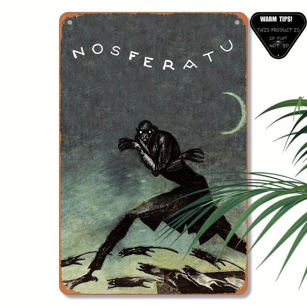 Durable Build Vintage Nosferatu Tin Sign Retro Wall Art with Premium Metal Finish Spooky Halloween Decor for Home Bar C 20x30cm(7.8x11.8inch)
Durable Build Vintage Nosferatu Tin Sign Retro Wall Art with Premium Metal Finish Spooky Halloween Decor for Home Bar C 20x30cm(7.8x11.8inch)