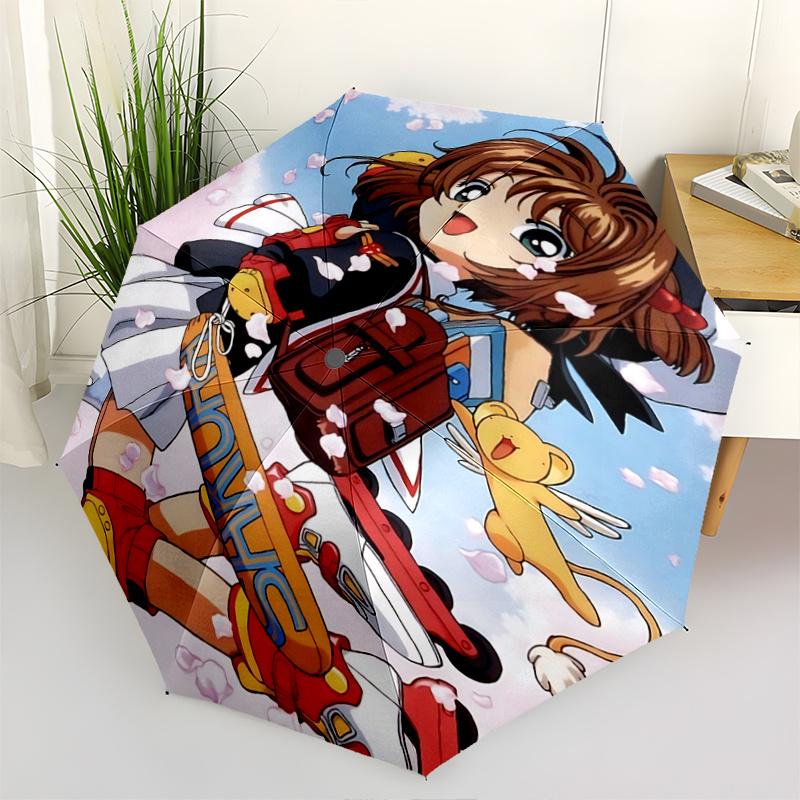 1pc Cardcaptor Sakura Automatic Opening/Closing Umbrella with Foldable Design, 8-Bone Iron Frame, Outdoor Use, Festival Gift for Fans, Travelers,
1pc Cardcaptor Sakura Automatic Opening/Closing Umbrella with Foldable Design, 8-Bone Iron Frame, Outdoor Use, Festival Gift for Fans, Travelers,