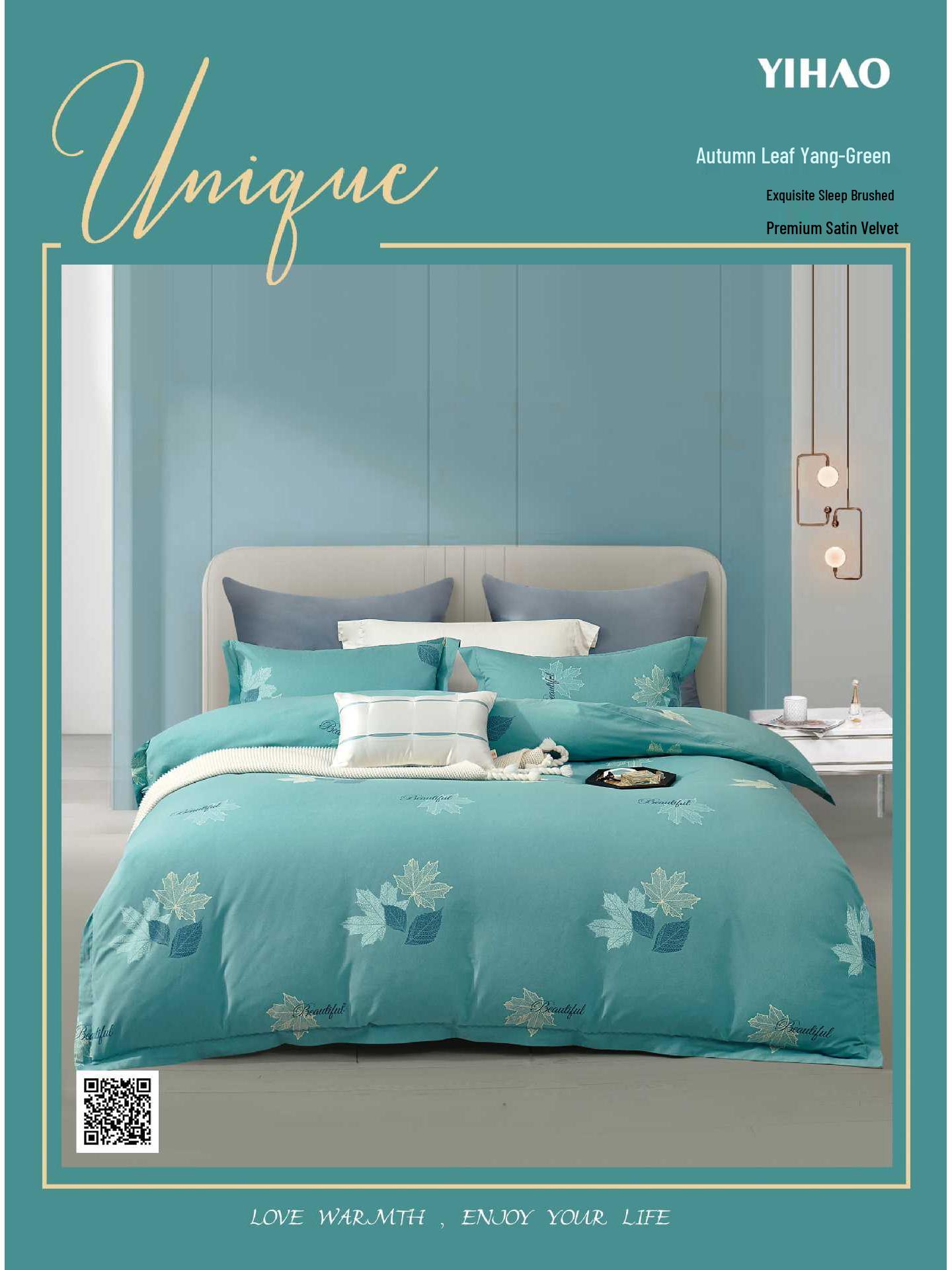 Комплект постельного белья из чистого хлопка с начесом с принтом - Четыре предмета Full Process Thickened Brushed Cotton
Комплект постельного белья из чистого хлопка с начесом с принтом - Четыре предмета Full Process Thickened Brushed Cotton