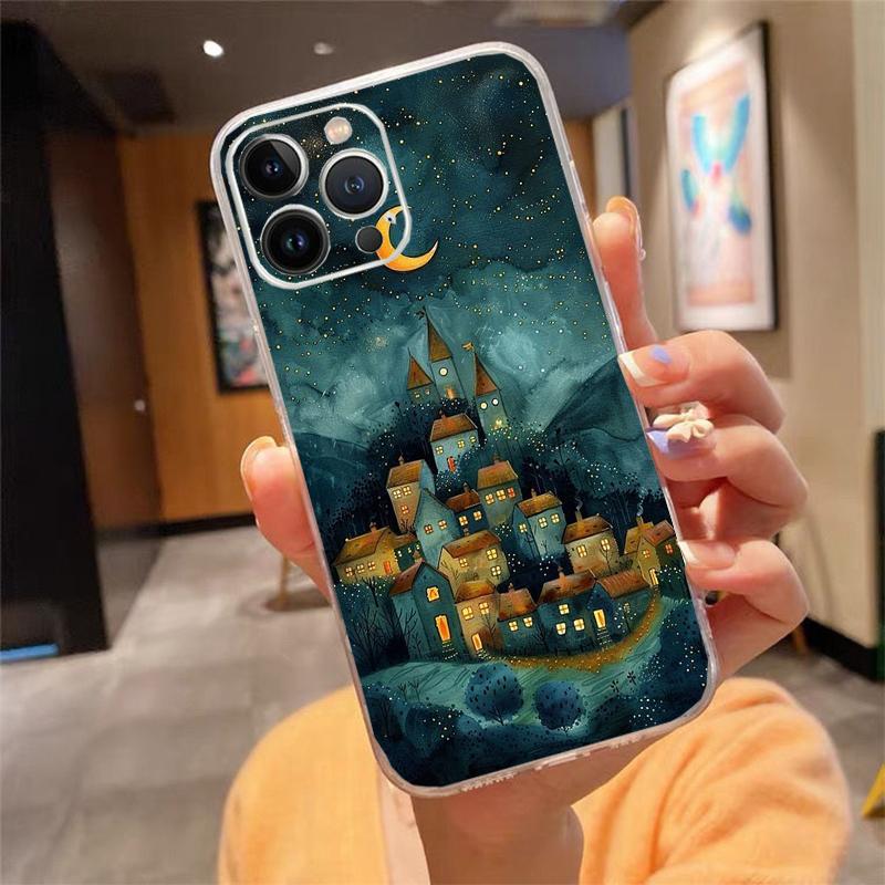 Phone Case Carcasa Funda For iPhone 17 Pro Max Air 16 15 14 13 Pro Max 15 16 Pro 15Plus House Night Light Moon Scenery Case iPhone 17
Phone Case Carcasa Funda For iPhone 17 Pro Max Air 16 15 14 13 Pro Max 15 16 Pro 15Plus House Night Light Moon Scenery Case iPhone 17