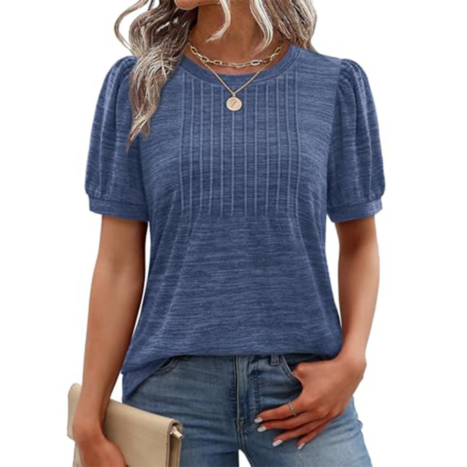 Women s Fashionable Casual Solid-color Top M синій
Women s Fashionable Casual Solid-color Top M синій