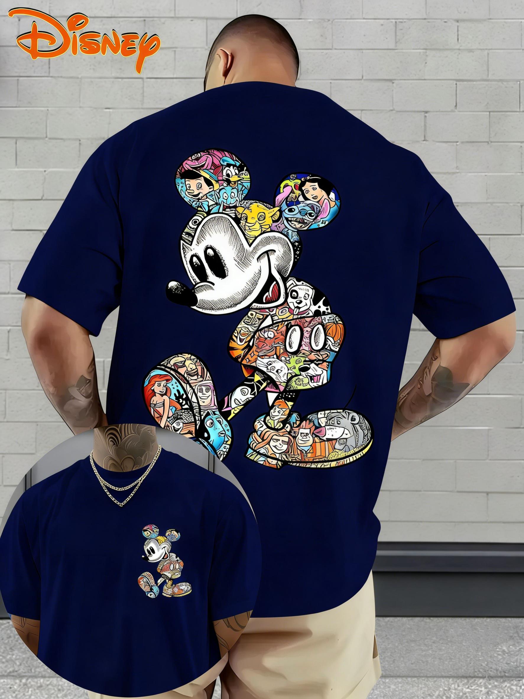 Disney Summer Tshirt Mens and Womens Cartoon Printed Oversized Parent Child Top Fashion Casual Cotton Home Sports Street 4XL
Disney Summer Tshirt Mens and Womens Cartoon Printed Oversized Parent Child Top Fashion Casual Cotton Home Sports Street 4XL