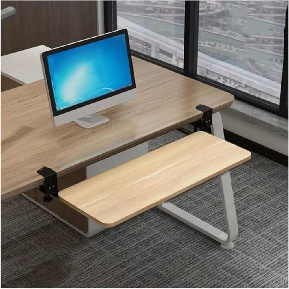Pull Out Slide Keyboard Stand Extra Sturdy Desk Extender Keyboard Base Computer Keyboard Beige
Pull Out Slide Keyboard Stand Extra Sturdy Desk Extender Keyboard Base Computer Keyboard Beige