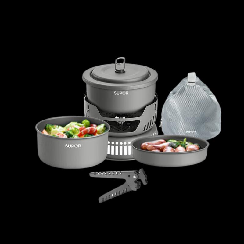 SUPOR 4-Piece Outdoor Camping Cookware Set
SUPOR 4-Piece Outdoor Camping Cookware Set