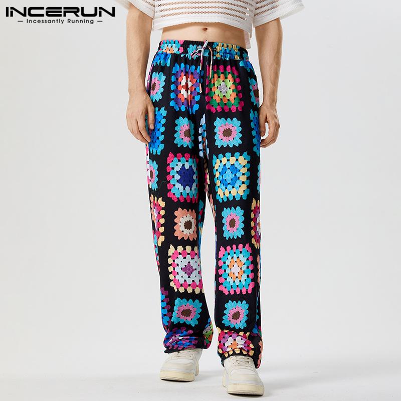 INCERUN Мужские прямые длинные брюки с эластичной резинкой на талии и шнурком
INCERUN Мужские прямые длинные брюки с эластичной резинкой на талии и шнурком