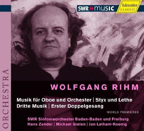 CD WOLFGANG RIHM / SWR SINFONIEORCHEST - Musik Für Oboe Und Orchester | Styx CD93185 Hänssler Classi 2007 Germany Classical Used
CD WOLFGANG RIHM / SWR SINFONIEORCHEST - Musik Für Oboe Und Orchester | Styx CD93185 Hänssler Classi 2007 Germany Classical Used