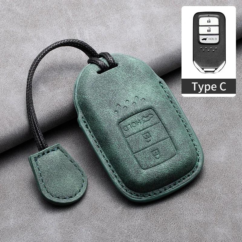 Car Remote Key Case Cover For Honda Vezel City Civic Jazz Brv Br-V Hrv Accord Xrv Urv Fit Freed Leather Keychain Holder Shell
Car Remote Key Case Cover For Honda Vezel City Civic Jazz Brv Br-V Hrv Accord Xrv Urv Fit Freed Leather Keychain Holder Shell