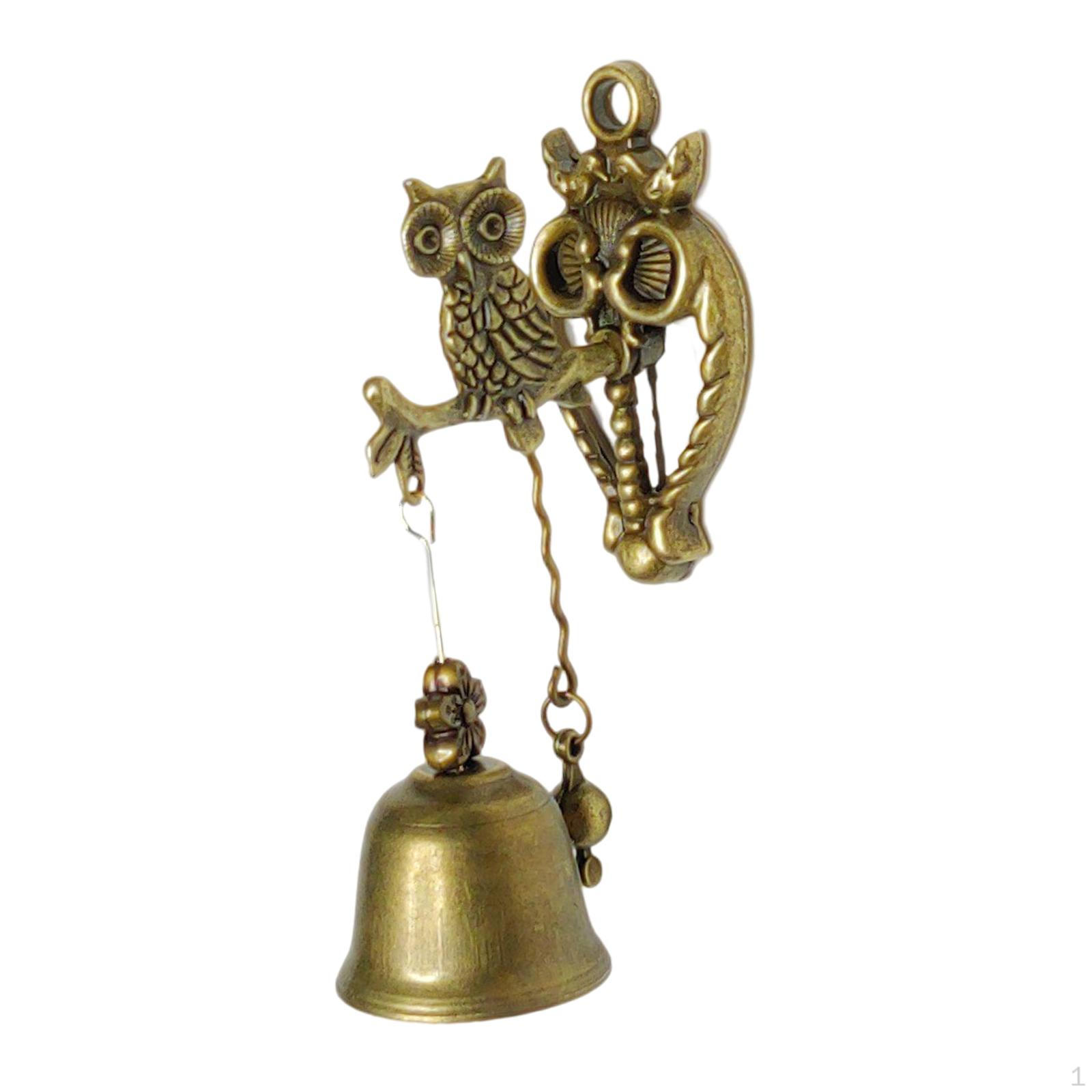 Shopkeeper Door Chime for Entryway - Wall Mounted Bell Cafe And Villa Owl
Shopkeeper Door Chime for Entryway - Wall Mounted Bell Cafe And Villa Owl
