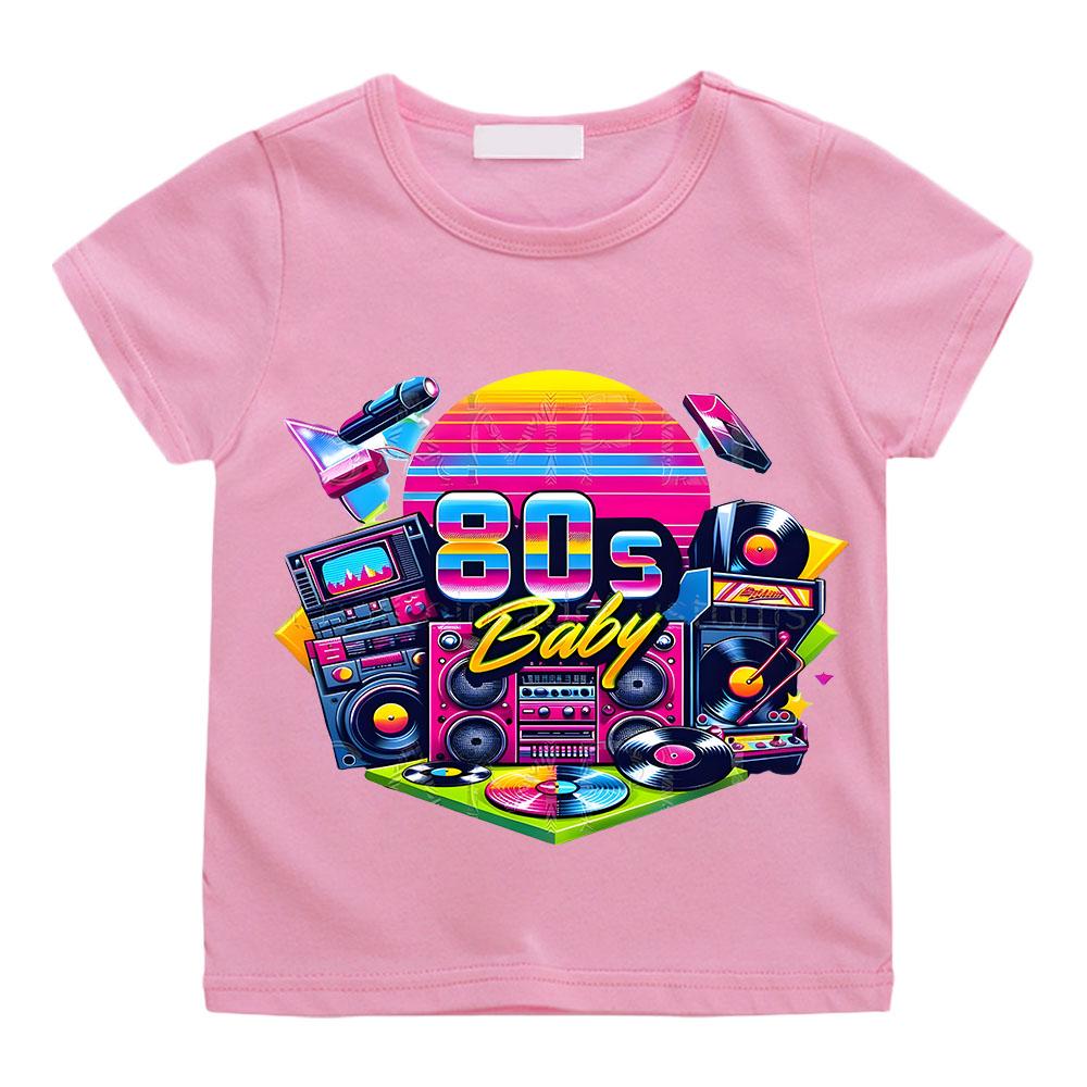 Дитяча футболка з музичним принтом 80-х Хіп-хоп Дитяча футболка для хлопчиків з мультфільмом з короткими рукавами Футболка для дівчаток Дитячий одяг Y2k 100 рожевий
Дитяча футболка з музичним принтом 80-х Хіп-хоп Дитяча футболка для хлопчиків з мультфільмом з короткими рукавами Футболка для дівчаток Дитячий одяг Y2k 100 рожевий