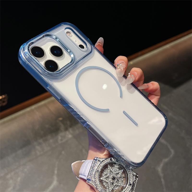 For iPhone 17Air 17Pro 17 Pro Max Shockproof Transparent Hard Cover Luxury For Magsafe Magnetic Wireless Charging Phone Case For iPhone17 Pro Max
For iPhone 17Air 17Pro 17 Pro Max Shockproof Transparent Hard Cover Luxury For Magsafe Magnetic Wireless Charging Phone Case For iPhone17 Pro Max