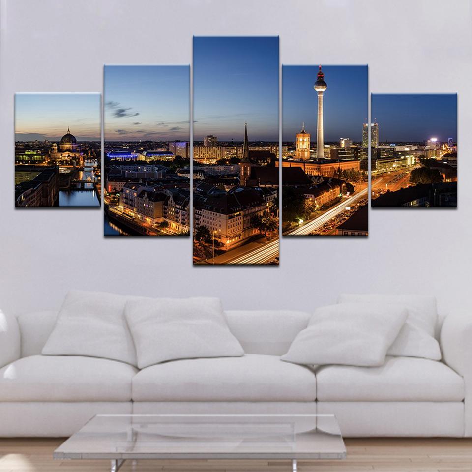 Printed city night scenery picture painting canvas frame 5 Panels Wall Art modern Modular Poster for Living Room Home Decor 20x35 20x45 20x55cm
Printed city night scenery picture painting canvas frame 5 Panels Wall Art modern Modular Poster for Living Room Home Decor 20x35 20x45 20x55cm
