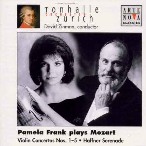 CD MOZAT, FRANK, TONHALLE ORCH ZURICH - Mozart: Violin Concertos / Zinman, 74321721042 Europe Classical Used
CD MOZAT, FRANK, TONHALLE ORCH ZURICH - Mozart: Violin Concertos / Zinman, 74321721042 Europe Classical Used