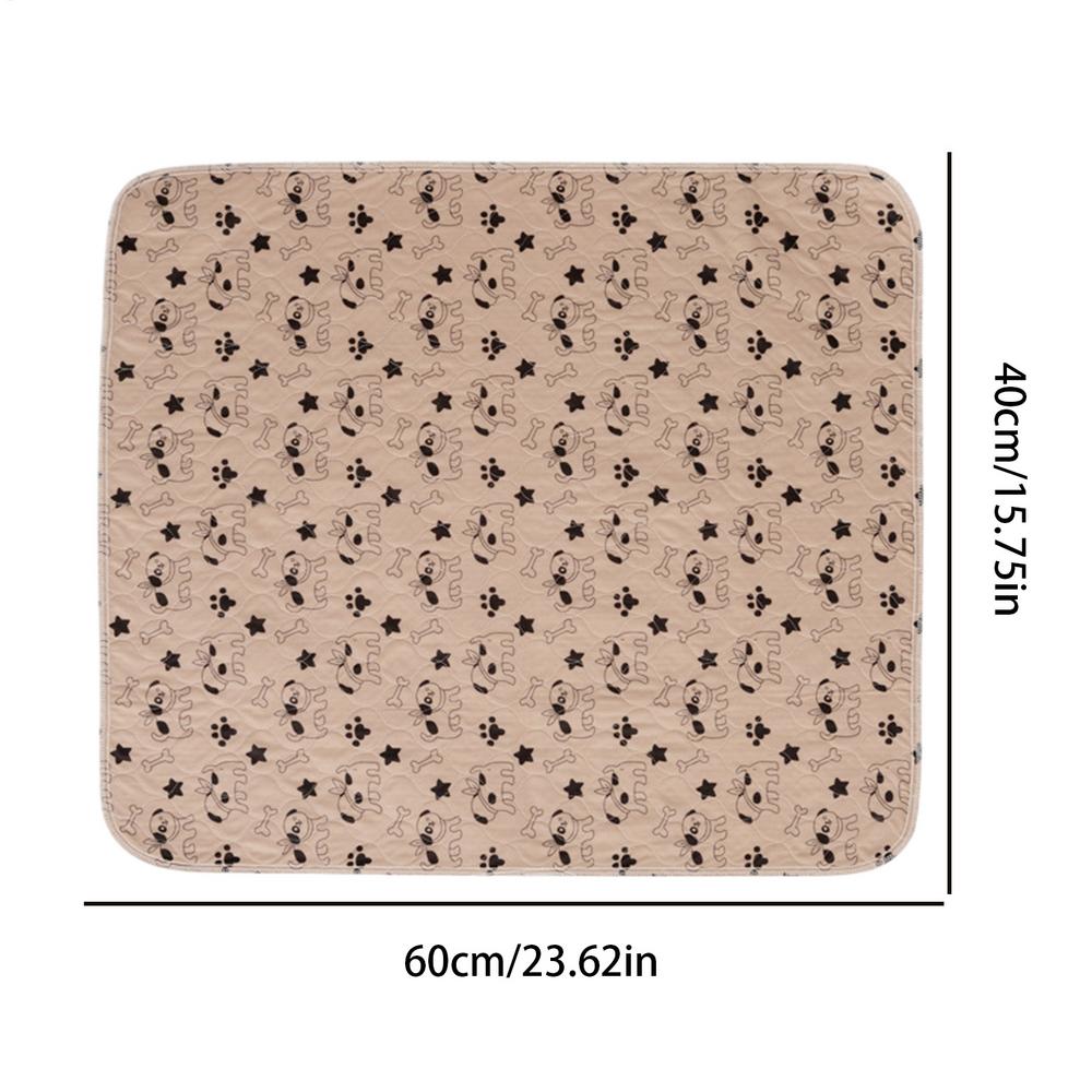Reusable Puppy Pads Super Absorbent Washable Pee Pads for Dogs Leakproof Training Mats Waterproof Pet Training Pads for Puppy коричневий
Reusable Puppy Pads Super Absorbent Washable Pee Pads for Dogs Leakproof Training Mats Waterproof Pet Training Pads for Puppy коричневий