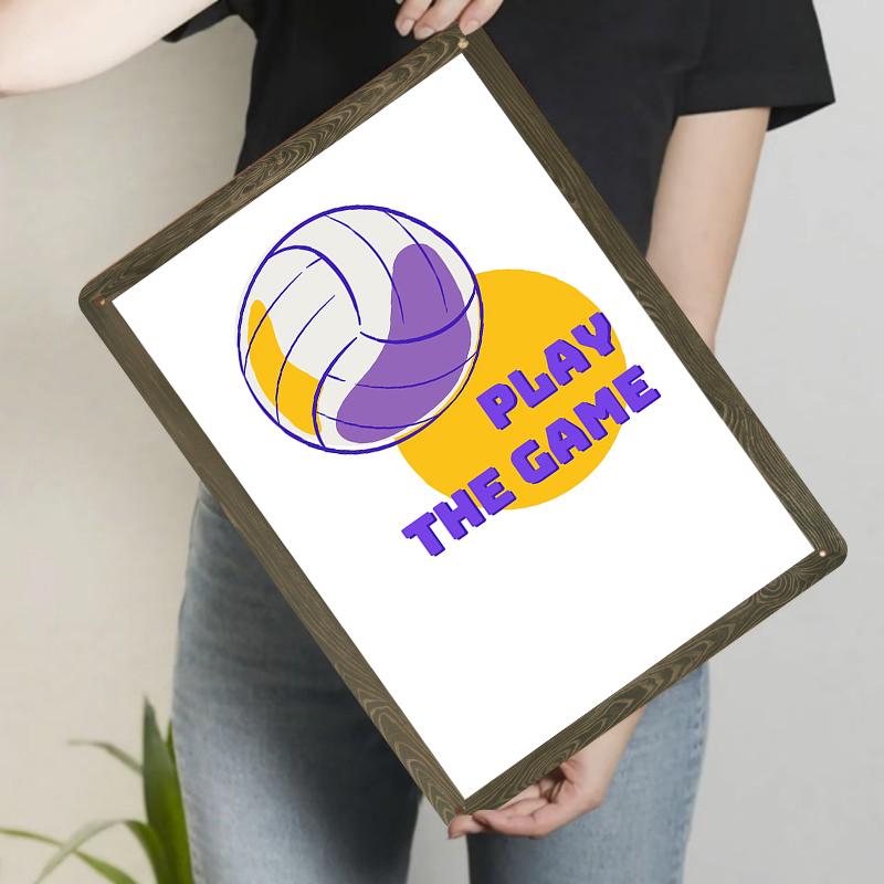 Creative Volleyball Theme Metal Tin Sign Home Wall Decor Game Room Bedroom Hanging Art 20x30cm(7.8x11.8inch)
Creative Volleyball Theme Metal Tin Sign Home Wall Decor Game Room Bedroom Hanging Art 20x30cm(7.8x11.8inch)