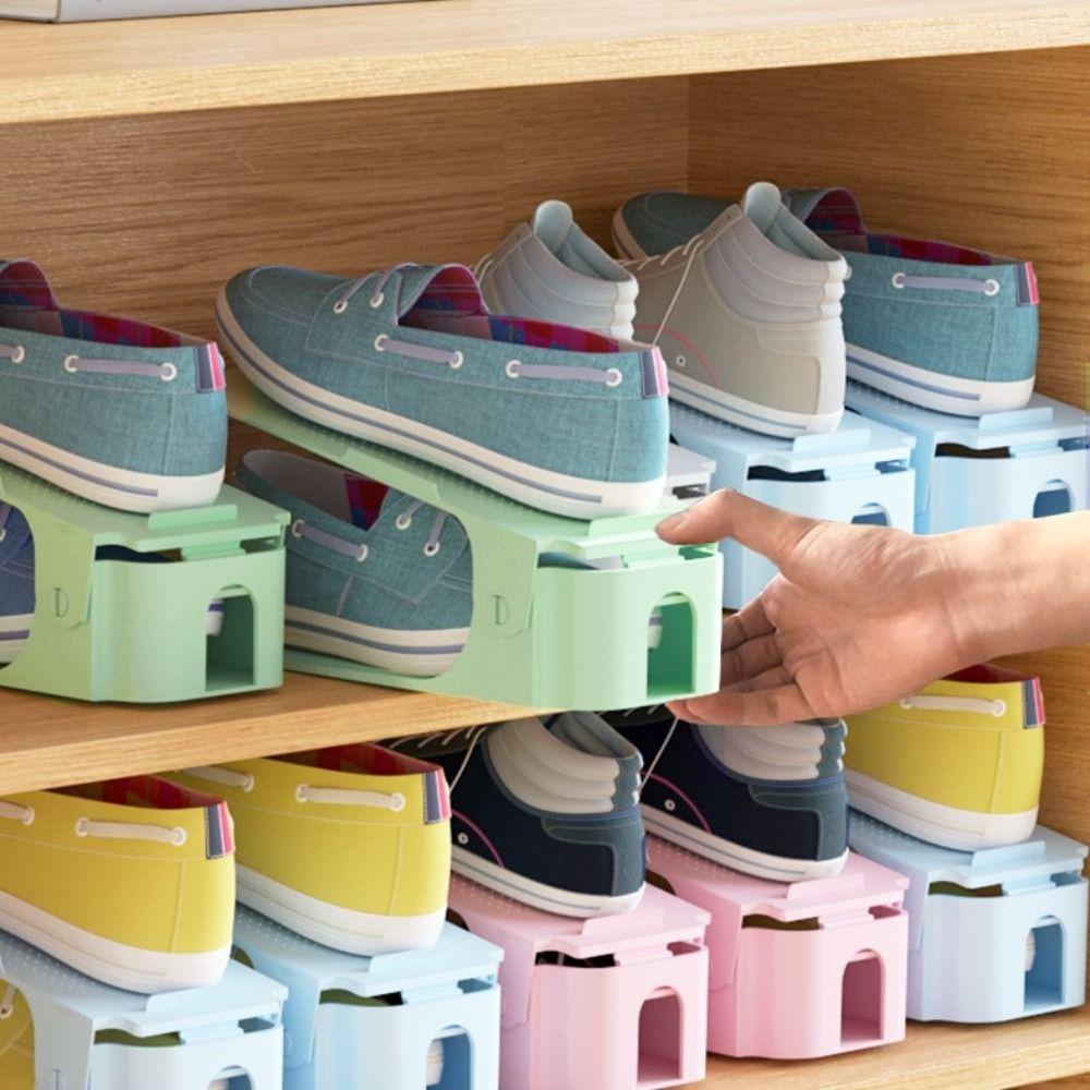Space Saving Shoe Slots Organizer Double Layer Shoe Stacker High Quality Shoe Rack сірий
Space Saving Shoe Slots Organizer Double Layer Shoe Stacker High Quality Shoe Rack сірий