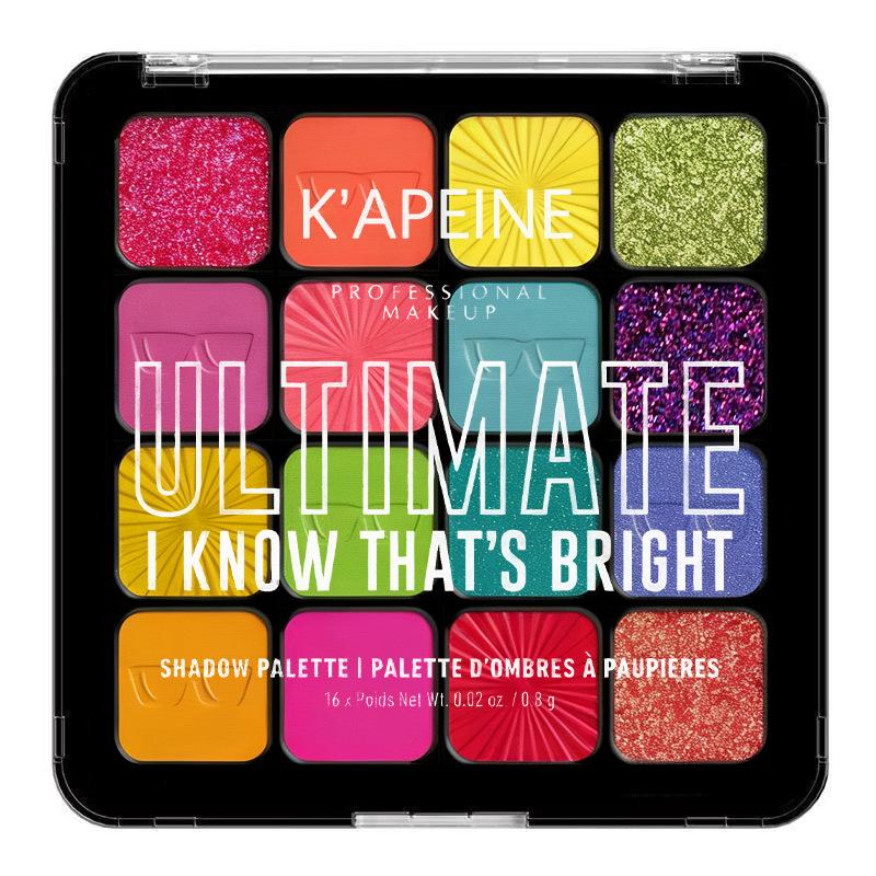 16 Colors Eyeshadow Palette Earth Tone Matte Shimmer Waterproof Long Lasting Natural Makeup 2#
16 Colors Eyeshadow Palette Earth Tone Matte Shimmer Waterproof Long Lasting Natural Makeup 2#